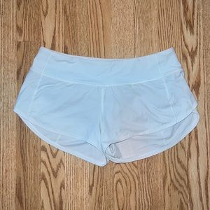 Lululemon speed up shorts 2.5 inches